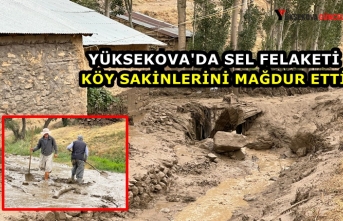 Yüksekova'da Sel Felaketi: Köy Sakinleri Mağdur Oldu