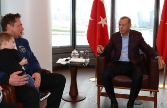 Erdoğan ABD'de Elon Musk'la görüştü
