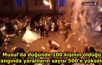 Musul’da düğünde 100 kişinin öldüğü yangında...