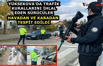 Yüksekova'da Trafik Kurallarını İhlal Eden...