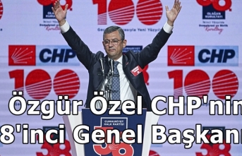 Özgür Özel CHP'nin 8'inci Genel Başkanı