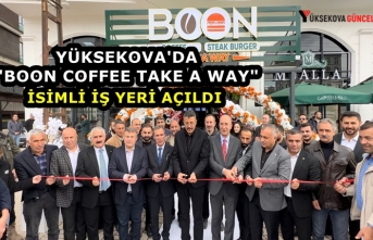 Yüksekova'da 'Boon Coffee' İsimli İş Yeri Açıldı