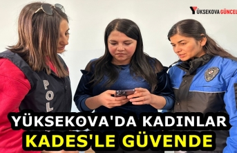 Yüksekova'da Kadınlar KADES'le Güvende