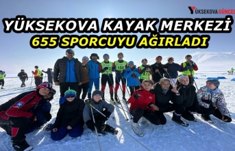 Yüksekova Kayak Merkezi 655 Sporcuyu Ağırladı