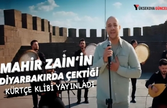 Maher Zain’in Diyarbakır’da çektiği Kürtçe...