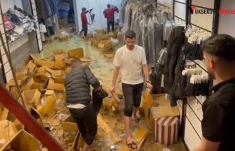 Yüksekova’da Bir Giyim Mağazası Sular Altında Kaldı: Maddi Zarar Çok