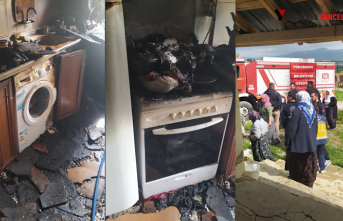 Yüksekova’da çıkan yangın korkuttu: Aile adeta faciadan döndü