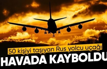 Rusya'da 50 kişiyi taşıyan uçak kayboldu
