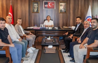 TGF Başkanı Akgül'den Rektör Gençcelep'e...