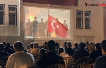 Yüksekova'da 15 Temmuz Demokrasi ve Milli Birlik Günü Programı