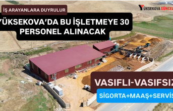 Yüksekova'da Madencilik Sektöründe İstihdam: CE-KAY Madencilik 30 Personel Alacak