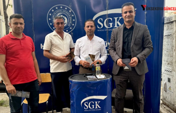 Yüksekova'da Kayıt Dışı İstihdamla Mücadele İçin SGK'dan Bilgilendirme Standı