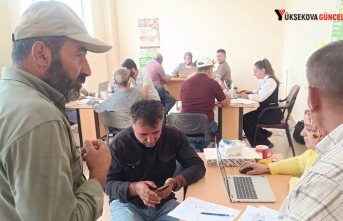 Yüksekova'da Tarım Sayımı Devam Ediyor