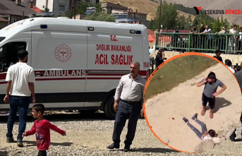 Yüksekova’da dereden düşen çocuk ölümden döndü