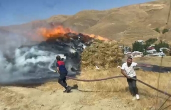 Yüksekova’da Anız Yangını: 4 Bin Bağ Ot Kül...