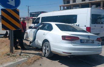 Yüksekova’da Trafik Kazası: 1 Yaralı