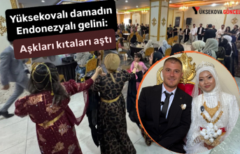 Yüksekovalı damadın Endonezyalı gelini: Aşkları kıtaları aştı