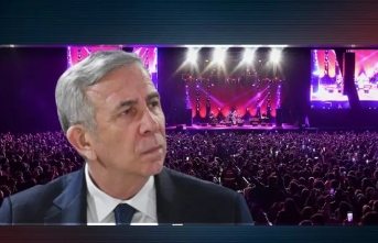 Ankara Büyükşehir Belediyesi'ndeki konser...