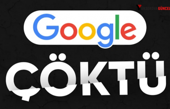 Arama motoru Google çöktü
