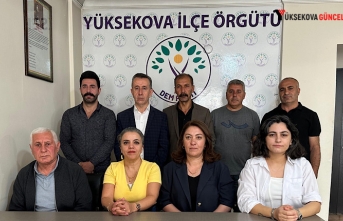 DEM Parti Yüksekova İlçe Örgütü Kongre Sürecini Başlattı