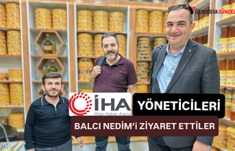 İHA Yöneticileri Balcı Nedim’i Ziyaret Ettiler