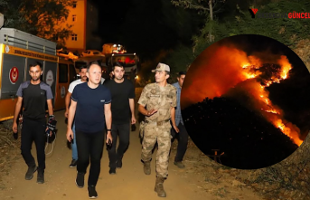 Şemdinli’deki Yangına karşı 90 jandarma, 150 güvenlik korucusu, 25 AFAD gönüllüsü, 4 ambulans ve 8 iş makinesi sevk edildi