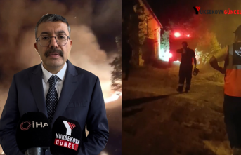 Vali Çelik: “Vatandaşlarımızın güvenliğini sağladıktan sonra ekiplerimiz müdahaleye büyük ölçüde devam etti”