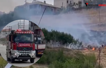 Yüksekova'da Anız Yangını Paniği: İtfaiye Ekipleri Hızla Müdahale Etti