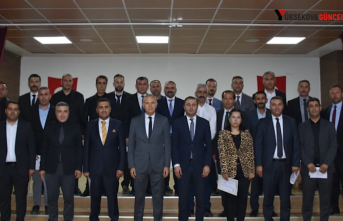 Yüksekova Kaymakamı Mustafa Akın, Okul Müdürleriyle Bir Araya Geldi