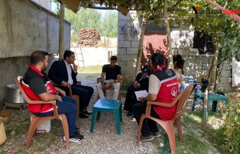 Yüksekova Sosyal Hizmet Merkezi'nden Dağlıca Köyüne Ziyaret