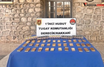 Derecik’te 36 Kilo Altın Ele Geçirildi