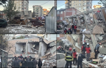 Gebze'de 6 katlı bina çöktü: 5 kişi enkaz altında!