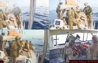 İsrail'in Küresel Sumud Filosu'na saldırısı...