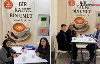 Özel Yüksekova Teknokent Koleji’nden “Bir Kahve Bin Umut” Projesi