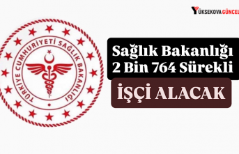 Sağlık Bakanlığı 2 Bin 764 Sürekli İşçi Alacak