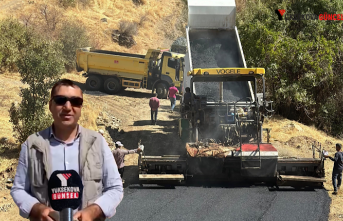 Şemdinli'nin Zorgeçit Mezrası Yeni Asfalt Yolla Güzel Bir Görünüme Kavuştu