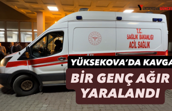 Yüksekova'da Kavga: Bir Genç Ağır Yaralandı