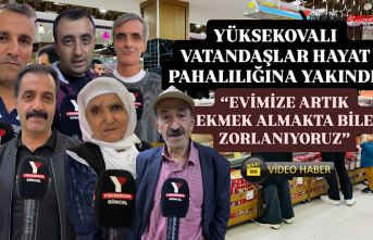 Yüksekova Halkı Hayat Pahalılığına İsyan Etti:...