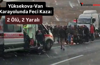 Yüksekova-Van Karayolunda Feci Kaza: 2 Ölü ve 2 Yaralı Var