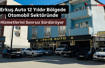 Erkuş Auto 12 Yıldır Bölgede Otomobil Sektöründe Hizmetlerini Sınırsız Sürdürüyor