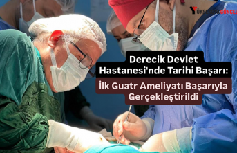 Derecik Devlet Hastanesi'nde Tarihi Başarı: İlk Guatr Ameliyatı Başarıyla Gerçekleştirildi!