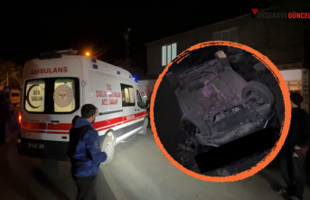 Yüksekova-Hakkari karayolunda feci kaza: Otomobil dereye uçtu, 2 yaralı