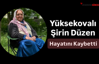 Yüksekovalı Şirin Düzen Hayatını Kaybetti