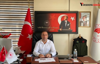 Yüksekova İlçe Tarım Müdürü Murat İnan’dan...