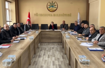 Yüksekova Belediye Erbaşkanı, Birim Amirleriyle...