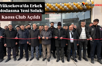 Yüksekova’da Erkek Modasına Yeni Soluk: Kaoss Club Açıldı