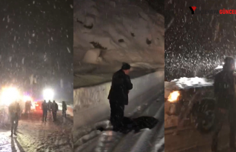 Yüksekova’da kar ve tipi ulaşımı aksattı: Fırtınaya...