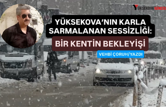Yüksekova’nın karla sarmalanan sessizliği: Bir...