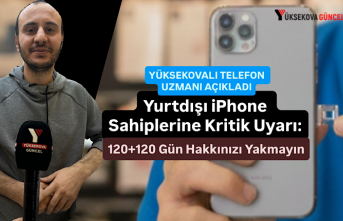Yurtdışı iPhone Sahiplerine Kritik Uyarı: 120+120...