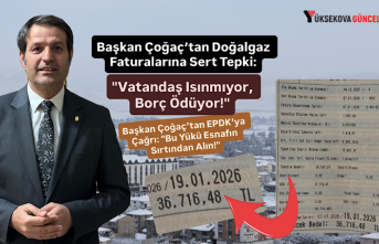 Başkan Çoğaç’tan Doğalgaz Faturalarına Sert...